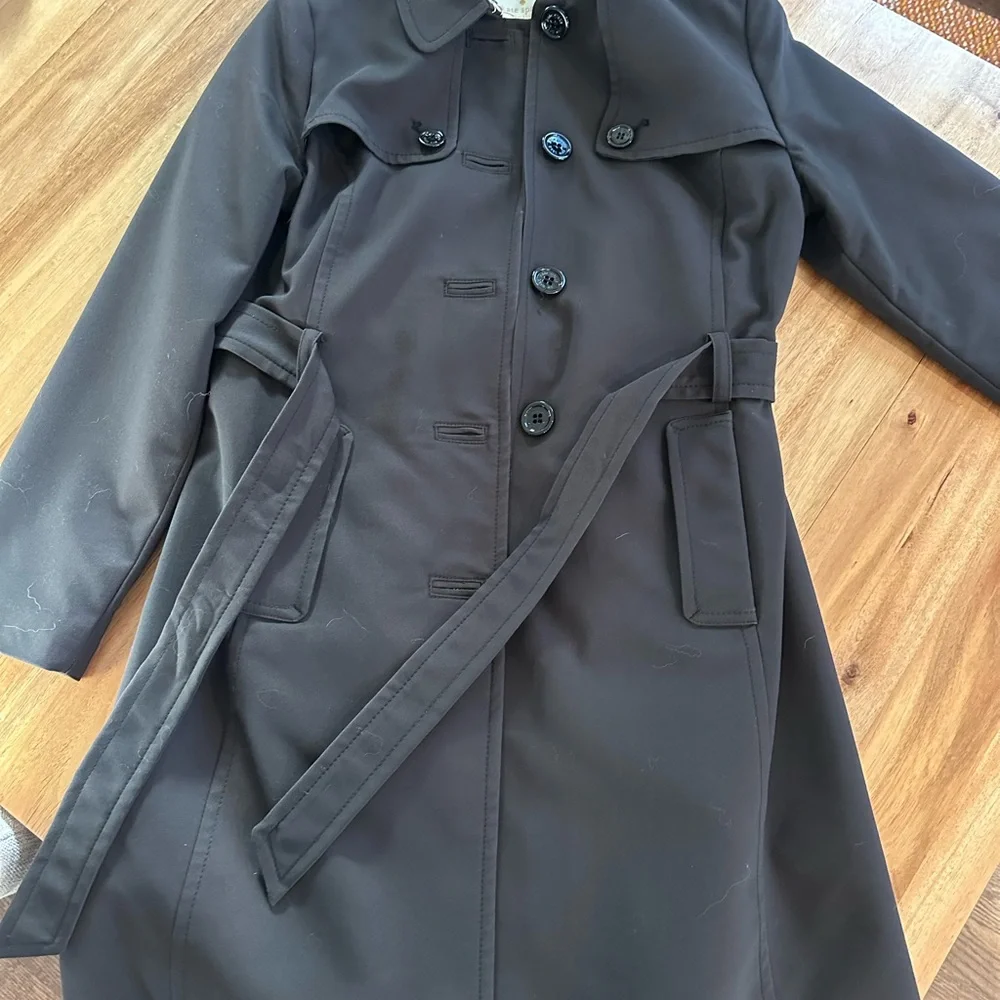 Kate Spade New York Trench Coat – Black – Women’s S